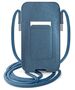 Guess smartphone purse 6,1&quot; GUPHMPSASBBL blue Saffiano Strap 3666339031824