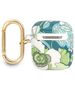 Guess case for AirPods 1 / 2 GUA2HHFLN green Flower 3666339041885