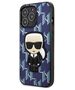 Karl Lagerfeld case for iPhone 13 Pro KLHCP13LPMNIKBL blue hard case Monogram Iconic Karl 3666339049508