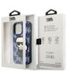 Karl Lagerfeld case for iPhone 13 Pro KLHCP13LPMNIKBL blue hard case Monogram Iconic Karl 3666339049508