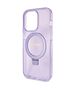 Guess case for iPhone 15 Pro 6,1&quot; GUHMP15LHRSGSU purple HC RING STAND MAGSAFE SCRIPT LOGO GLITTER 3666339156763