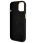 Guess case for iPhone 15 6,1&quot; GUHCP15SSMBSLK black HC SILICONE SCRIPT METAL LOGO & FRAME 3666339149321