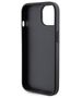 Karl Lagerfeld case for iPhone 15 6,1&quot; KLHCP15SGSACHPK black HC GRIPSTAND SAFFIANO CHOUPETTE PINS 3666339207434