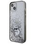 Karl Lagerfeld case for iPhone 15 Plus 6,7&quot; KLHCP15MLKCNSK KARL HC LIQ. GLITTER C TRANSPARENT 3666339164201