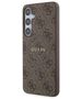 Guess case for Samsung Galaxy S24+ GUHMS24MG4GFRW brown HC MAGSAFE PU 4G RING CLASSIC LOGO 3666339241490