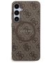 Guess case for Samsung Galaxy S24+ GUHMS24MG4GFRW brown HC MAGSAFE PU 4G RING CLASSIC LOGO 3666339241490