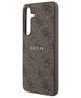 Guess case for Samsung Galaxy S24+ GUHMS24MG4GFRW brown HC MAGSAFE PU 4G RING CLASSIC LOGO 3666339241490