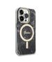 Guess set case + charger for iPhone 14 Pro 6,1&quot; GUBPP14LHMEACSK black hard case Marble MagSafe 3666339103132