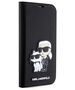 Karl Lagerfeld case for iPhone 14 Pro Max 6,7&quot; KLBKP14XSANKCPK black Saffiano Karl & Choupette 3666339122812