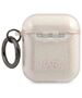 Karl Lagerfeld case for Airpods 1/2 KLA2UKHGD cover gold Glitter Karl`s Head 3666339030346