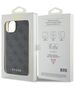 Guess case for iPhone 15 Plus 6.7&quot; GUHCP15MGF4GGR gray hardcase 4G Charms Collection 3666339171674