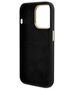 Guess case for iPhone 15 Pro Max 6,7&quot; GUHCP15XSMBSLK black HC SILICONE SCRIPT METAL LOGO & FRAME 3666339149352