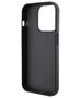 Karl Lagerfeld case for iPhone 15 Pro 6,1&quot; KLHCP15LGSACHPK black GRIPSTAND SAFFIANO CHOUPETTE PINS 3666339207458