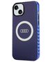 Audi case for iPhone 15 Plus 6,7&quot; blue IML Big Logo MagSafe Case 6955250227391