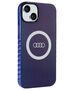 Audi case for iPhone 15 Plus 6,7&quot; blue IML Big Logo MagSafe Case 6955250227391