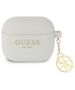 Guess case for Airpods 3 GUA3LSC4EG grey Logo 4G Charm 3666339039325