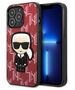 Karl Lagerfeld case for iPhone 13 Pro Max KLHCP13XPMNIKPI red hard case Monogram Iconic Karl 3666339049430