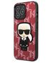 Karl Lagerfeld case for iPhone 13 Pro Max KLHCP13XPMNIKPI red hard case Monogram Iconic Karl 3666339049430