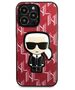 Karl Lagerfeld case for iPhone 13 Pro Max KLHCP13XPMNIKPI red hard case Monogram Iconic Karl 3666339049430