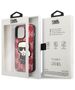 Karl Lagerfeld case for iPhone 13 Pro Max KLHCP13XPMNIKPI red hard case Monogram Iconic Karl 3666339049430