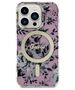 Guess case for iPhone 14 Pro 6,1&quot; GUHMP14LHCFWSP pink hardcase Magsafe IML Flower 3666339115579