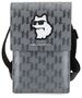 Karl Lagerfeld bag KLWBSAKHPCG silver Saffiano Mono Choupette 3666339170639