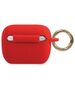 Guess case for Airpods Pro GUACAPSILGLRE red Silicone Glitter 3700740493656