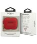 Guess case for Airpods Pro GUACAPSILGLRE red Silicone Glitter 3700740493656