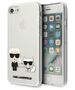 Karl Lagerfeld case for iPhone 7 / 8 / SE 2020 KLHCI8CKTR transparent hard case Karl & Choupette 3700740494165