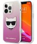 Karl Lagerfeld case for iPhone 13 Pro Max 6,7&quot; KLHCP13XCTRP hardcase pink Choupette Head 3666339028008