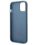 Guess case for iPhone 13 Pro Max 6,7&quot; GUHCP13XP4TPB blue hardcase 4G Triangle Logo Cardslot 3666339047795