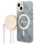 Guess set Case + Charger for iPhone 14 Pro Max 6,1&quot; GUBPP14XH4EACSB blue BP Magsafe Case + Charger 4G 3666339102999