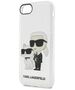 Karl Lagerfeld case for iPhone 7 / 8 / SE KLHCI8HNKCTGT transparentne hardcase IML Glitter NFT Karl&Choupette 3666339118822