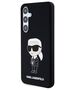 Karl Lagerfeld case for Samsung Galaxy S24 Plus KLHCS24MSNIKBCK black HC SILICONE NFT IKONIK 3666339242305