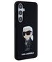 Karl Lagerfeld case for Samsung Galaxy S24 Plus KLHCS24MSNIKBCK black HC SILICONE NFT IKONIK 3666339242305