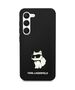 Karl Lagerfeld case for Samsung Galaxy S24 Plus KLHCS24MSNCHBCK black HC SILICONE NFT CHOUPETTE 3666339242336