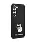 Karl Lagerfeld case for Samsung Galaxy S24 Plus KLHCS24MSNCHBCK black HC SILICONE NFT CHOUPETTE 3666339242336