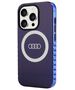 Audi case for iPhone 15 Pro 6,1&quot; blue IML Big Logo MagSafe Case 6955250227384