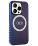 Audi case for iPhone 15 Pro 6,1&quot; blue IML Big Logo MagSafe Case 6955250227384