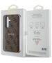 Guess case for Samsung Galaxy S24 GUHMS24SG4GFRW brown HC MAGSAFE PU 4G RING CLASSIC LOGO 3666339241483