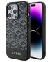 Guess case for iPhone 14 Pro Max 6,7&quot; GUHMP15XHGCFSEK black HC MAGSAFE GCUBE PU STRIPE 3666339194734