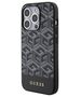 Guess case for iPhone 14 Pro Max 6,7&quot; GUHMP15XHGCFSEK black HC MAGSAFE GCUBE PU STRIPE 3666339194734