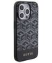 Guess case for iPhone 14 Pro Max 6,7&quot; GUHMP15XHGCFSEK black HC MAGSAFE GCUBE PU STRIPE 3666339194734