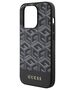 Guess case for iPhone 14 Pro Max 6,7&quot; GUHMP15XHGCFSEK black HC MAGSAFE GCUBE PU STRIPE 3666339194734