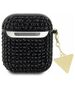 Guess case for AirPods 1 / 2 GUA2HDGTPK black Rhinestone Triangle Charm 3666339120597