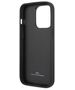 BMW case for iPhone 14 Pro 6,1&quot; BMHCP14L22RBDK black Sign HC Leather Quilted 3666339066468