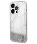 Guess case for iPhone 14 Pro 6,1&quot; GUHCP14LLCSGSGH white hard case Liquid Glitter Marble 3666339127329