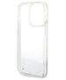 Guess case for iPhone 14 Pro 6,1&quot; GUHCP14LLCSGSGH white hard case Liquid Glitter Marble 3666339127329