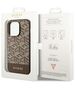 Guess case for iPhone 14 Pro Max 6,7&quot; GUHMP14XHGCFSEW brown hard case GCube Stripes MagSafe 3666339112493