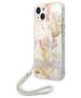 Guess case for iPhone 14 Plus 6,7&quot; GUOHCP14MHFLSU purple HC PC/TPU Flower Cord 3666339093921